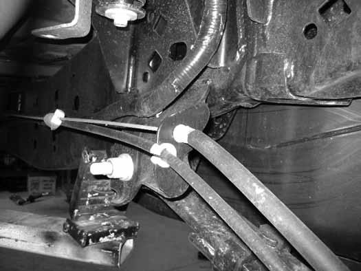Fig 32 Fig 33 84. Support the rear axle with a hydraulic jack. Remove the OE shocks. Retain mounting hardware. 85. Note: Perform the rear installation on one side at a time. 86.