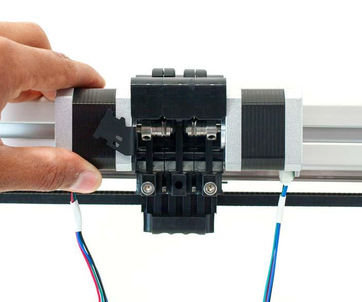 (1x) Right Extruder Connect motor cables.