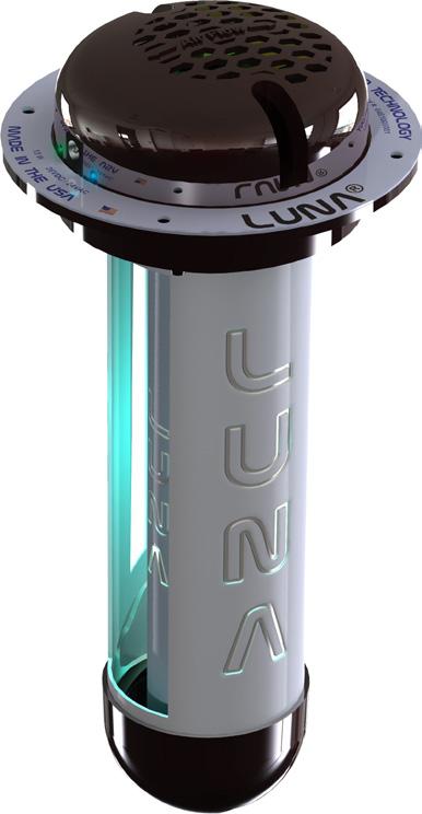 LUNA Air for life Featuring: NASA Developed Technology Owner s Manual Photocatalytic Oxidation Induct Air Purification System.