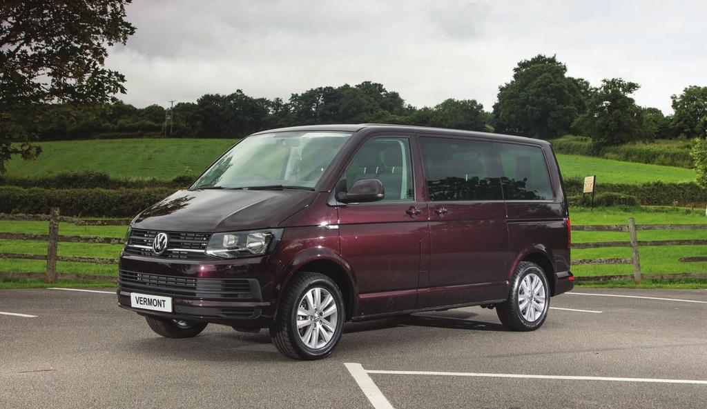 VW CARAVELLE VERMONT R/S 6 1 Based on the luxuriously appointed Caravelle SE, the VERMONT is the solution for the family looking for a high quality larger accessible vehicle boasting all the