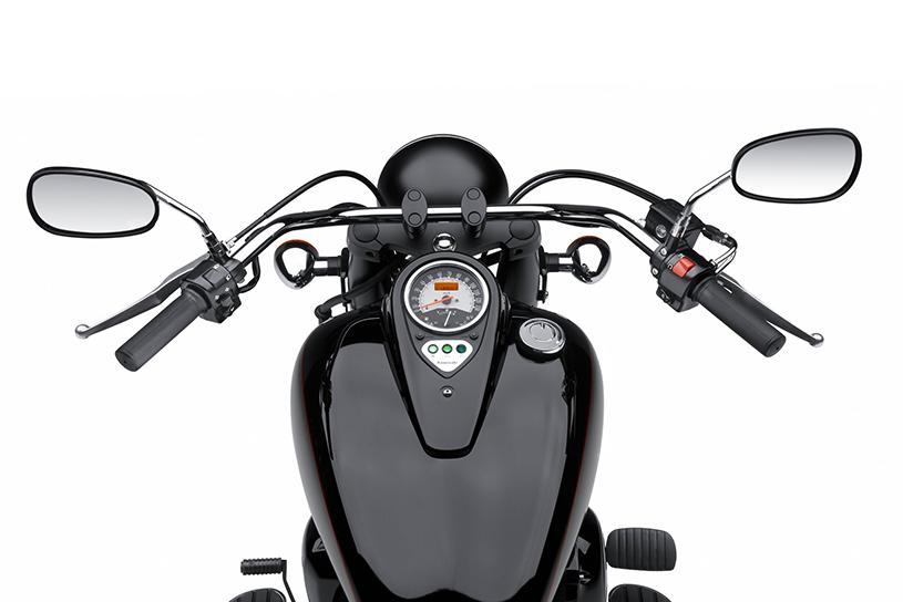 Lots of Genuine Kawasaki Accessories Available for the Vulcan 900 Classic; saddlebags, sissy bars, optional seats, screens, ligh bar, rear luggage rack, etc.