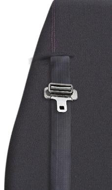 com DOUBLE STITCHED SEAMS CUSTOM FORMED SEAT BELT
