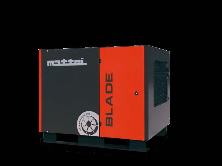 COMPRESSED AIR SINCE 1919 BLADE The design and operation of BLADE compressors ensures the correct operating temperature is quickly
