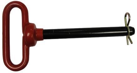 PM01502 Red Handle Hitch Pin 5/8" Diameter 5 3/4"