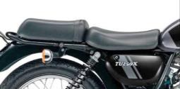The 's attractive 249cc, air-cooled four-stroke, single-cylinder, SOHC engine is equipped with