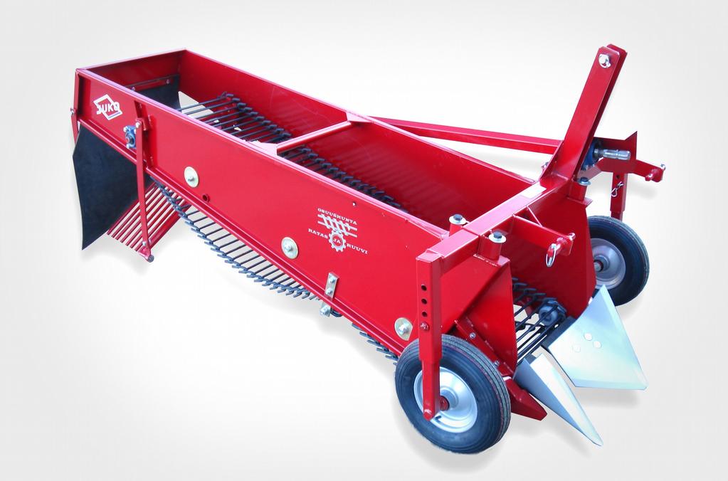 POTATO DIGGER JUKO MINI The JUKO MINI is a strong, reliable single row potato digger, ideal for small scale operations.