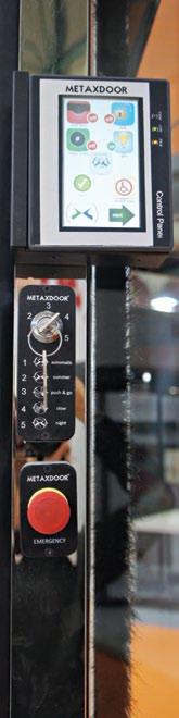 Hardware Specifications Activation Metaxdoor revolving doors provide users with a wide range of activation alternatives.