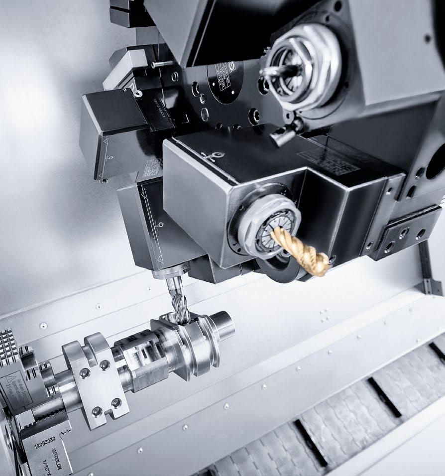 Machine highlights Modularity Technology and applications Customisation and solutions Control technology Technical data CLX SERIES Technological solutions 16 Y-axis MILLING OPERATIONS
