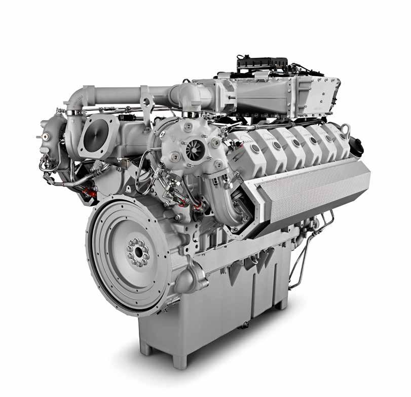 E3262 Characteristics E3262 E ncylinders and arrangement: 12 cylinders in 90 V arrangement nmode of operation: four-stroke spark-ignition gas engine nengine cooling: water-cooled nexhaust system: