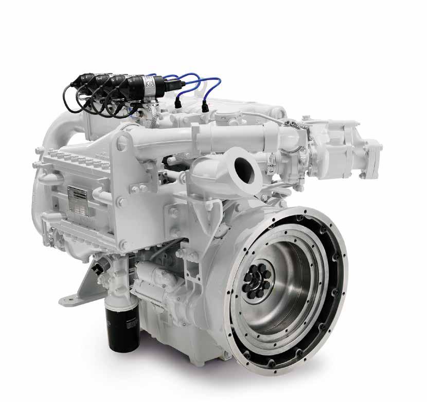 E0834 Characteristics E0834 E ncylinders and arrangement: 4 cylinders in-line nmode of operation: four-stroke spark-ignition gas engine nengine cooling: water-cooled nexhaust system: water-cooled