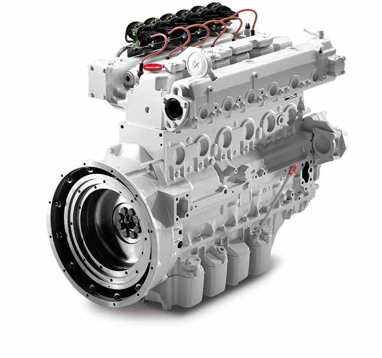 E0836 Characteristics E0836 E ncylinders and arrangement: 6 cylinders in-line nmode of operation: four-stroke spark-ignition gas engine nengine cooling: water-cooled nexhaust system: water-cooled