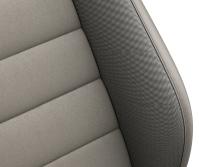 "Vienna" leather* Pure Grey (UW) Standard on e-golf Executive