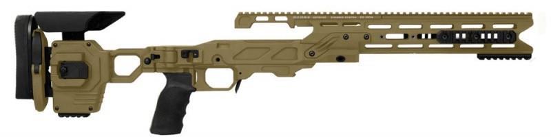 Stocks / Chassis for Sniper Rifles CADEX DUAL STRIKE The stock/chassis folds at the right side,