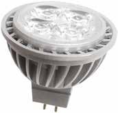 GE LED MR16 lamps are all passive cooled, providing quiet operation without an additional motorised fan.