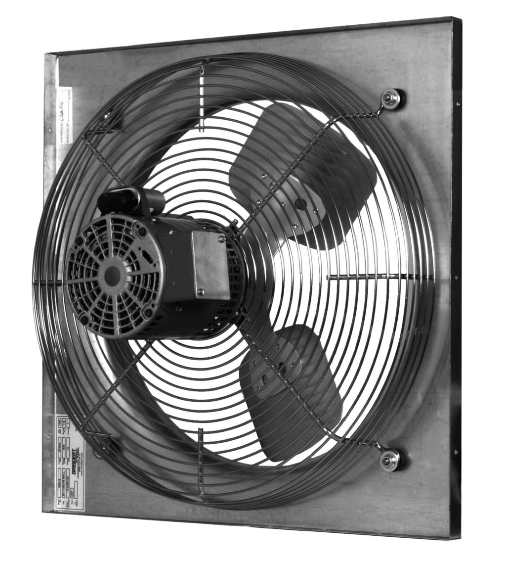 Models eged/egsd Installation, Operation, and Maintenance Manual READ AND SAVE THESE INSTRUCTIONS The purpose of this manual is to aid in the proper installation and operation of fans manufactured by