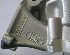 035mm (measured 10mm above exhaust port) 10.5.4 Cylinder has to be marked with the "ROTAX" logo (see pictures below).
