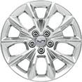 2017 Cadillac Sedan WHEELS USA UHN Wheels, 18" x 8.5" (45.7 cm x 21.6 cm) 10-spoke polished alloy RT9 Wheels, 19" x 8.5" (48.3 cm x 21.6 cm) 10-spoke polished alloy SJ6 LPO, 19" (48.