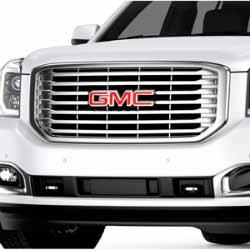 Floor Mats - Rear Carpet Replacements 2015 GMC All-New 2015 Sierra HD Chrome Tow Hooks 2015 GMC All-New 2015 Yukon, Yukon XL Add functionality and enhance the appearance of your Yukon with Chrome Tow