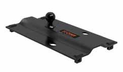 GOOSENECK PRODUCTS BY CURT MANUFACTURING HIGH-QUALITY TOWING PRODUCTS UNDER BED DOUBLE-LOCK EZr GOOSENECK Part # 19328694