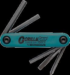 Moulded on stops then blades securely in place BD12638 BD12897 BD12591 TORX GorillaGrip Fold Up 8Pce Set: T6, T7, T8, T9, T10, T15, T20, T25 1 BD12632 037231126322 $38.