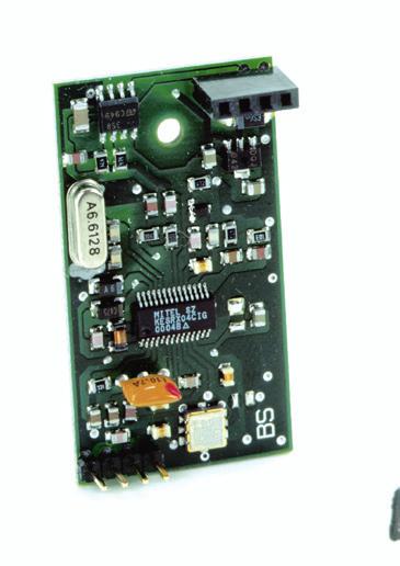 transmitters - Channel 3: up to 20 transmitters Compact design Compatible to all TX transmitters 868 MHz and