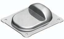 19 mm high Zinc coated For screw mount 203322 -
