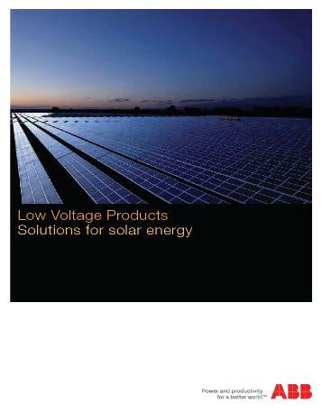 Solutions Solar Applications