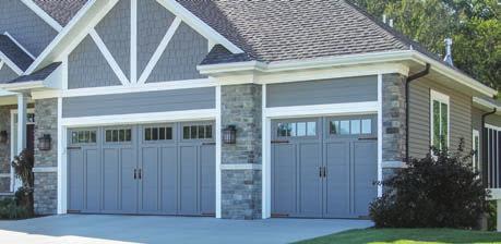 RESIDENTIAL GARAGE DOOR COLLECTIONS Envy A new full-view design.