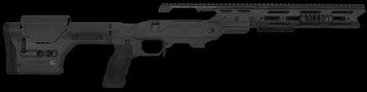 CADEX FIELD TACTICAL The stock/chassis has either a fix MAGPUL PRS Adjustable Stock or a Skeletonized