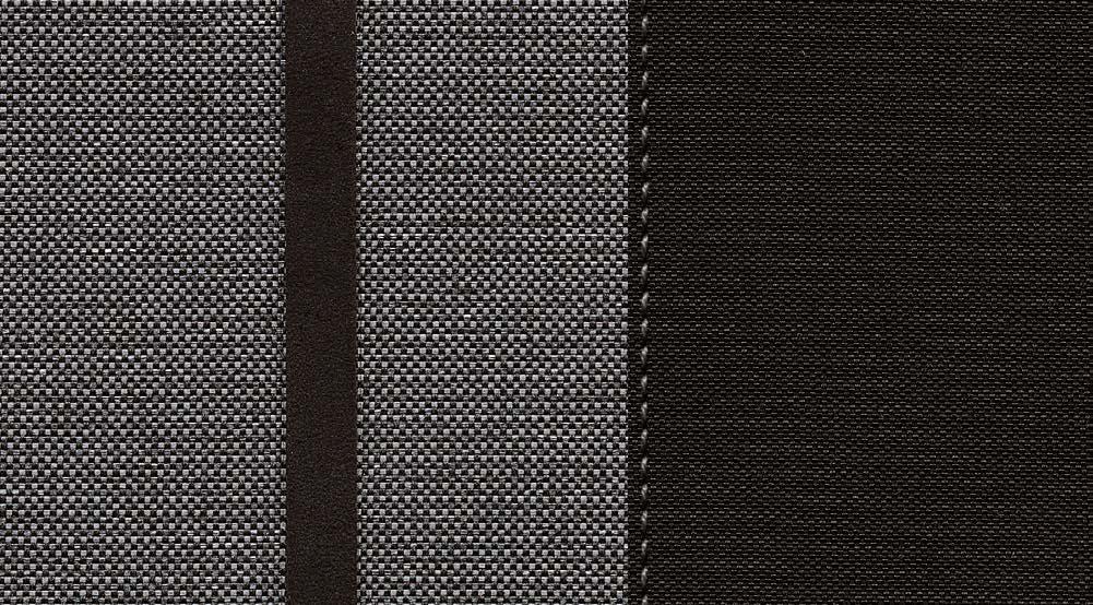 Upholstery 01 Olot Black cloth with Alcantara 02 02