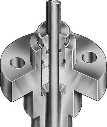 Reduced unplanned outages and production loss By combining eccentric plug action with a long actuation lever, this valve achieves a 3:1 force multiplication.