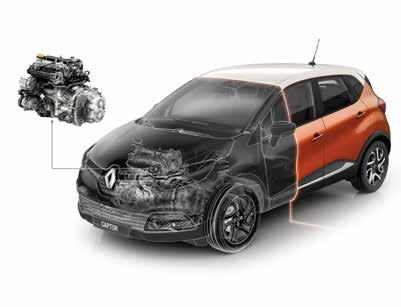 PURE ENERGY PLEASANT AND RELIABLE, STURDY AND FRUGAL, THE RENAULT ENERGY PETROL AND DIESEL ENGINES DO NOT FORGET THE QUALITIES THEY OWE TO FORMULA ONE: TECHNOLOGY, FUEL ECONOMY, FLEXIBILITY AND
