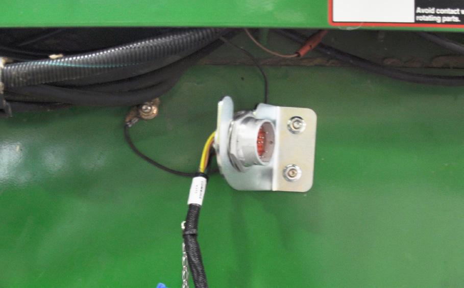 2. Tie Y182 (5 pin) so it will be easy to connect during header hookup. Installation For CNH and JD 50 Series Combines 1.