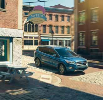 Active Park Assist and Park Out Assist* Detects an available parallel or perpendicular parking space and automatically steers the vehicle into the space (hands-free) when you control the accelerator,