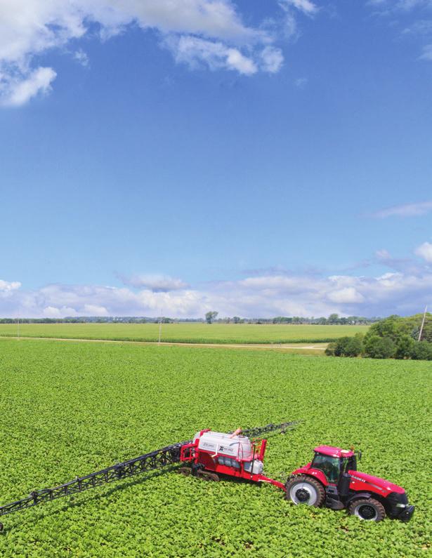 BEYOND COMPARISON The premier line of Top Air T-Tank sprayers by Unverferth is equipped with more standard features than any other pull-type sprayer on the market.