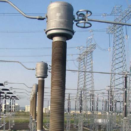 Fig. 44: 420 kv gas-insulated current transformers Fig.