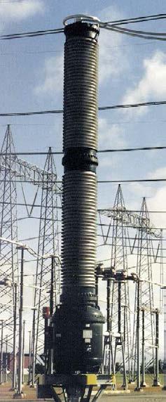 Fig. 47: 300 kv oil-immersed current transformers in Alberta, Canada Fig.