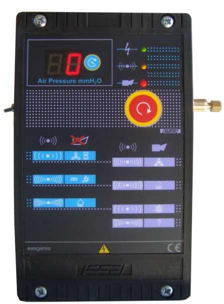 The device has commands and local indications that together with the remote reset input and burner lockout output allow complete management of the burner.