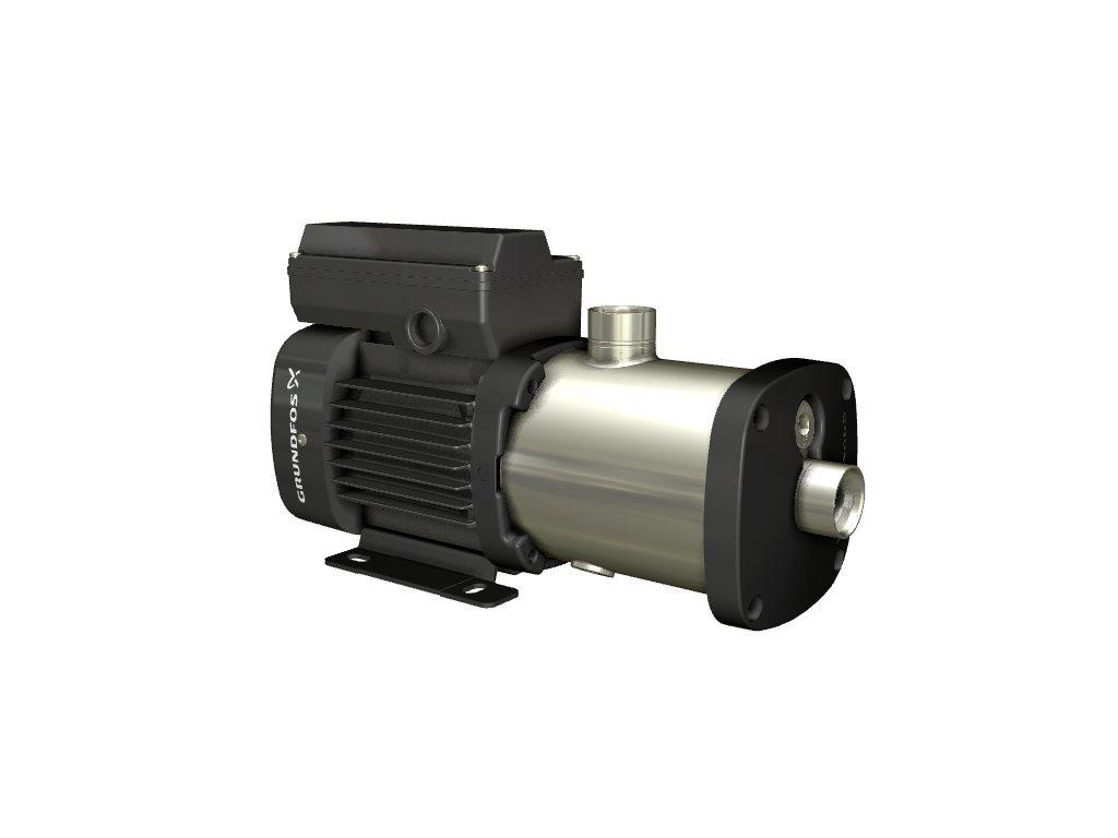 Position Qty. Description 1 CM1-3 S-R-I-E-AQQE Product No.: On request Compact, reliable, horizontal, multistage, end-suction centrifugal pump with axial suction port and radial discharge port.