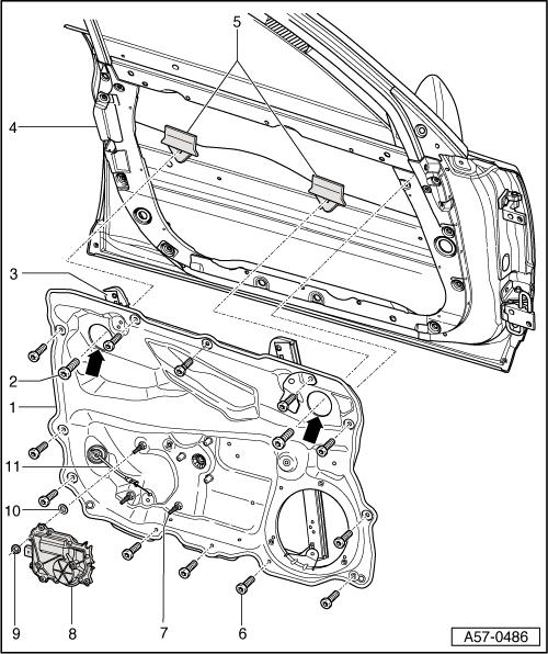 Removing and installing mounting panel vw-wi://rl/a.en-gb.a02.5105.89.wi::33968804.xml?xsl=3 1.