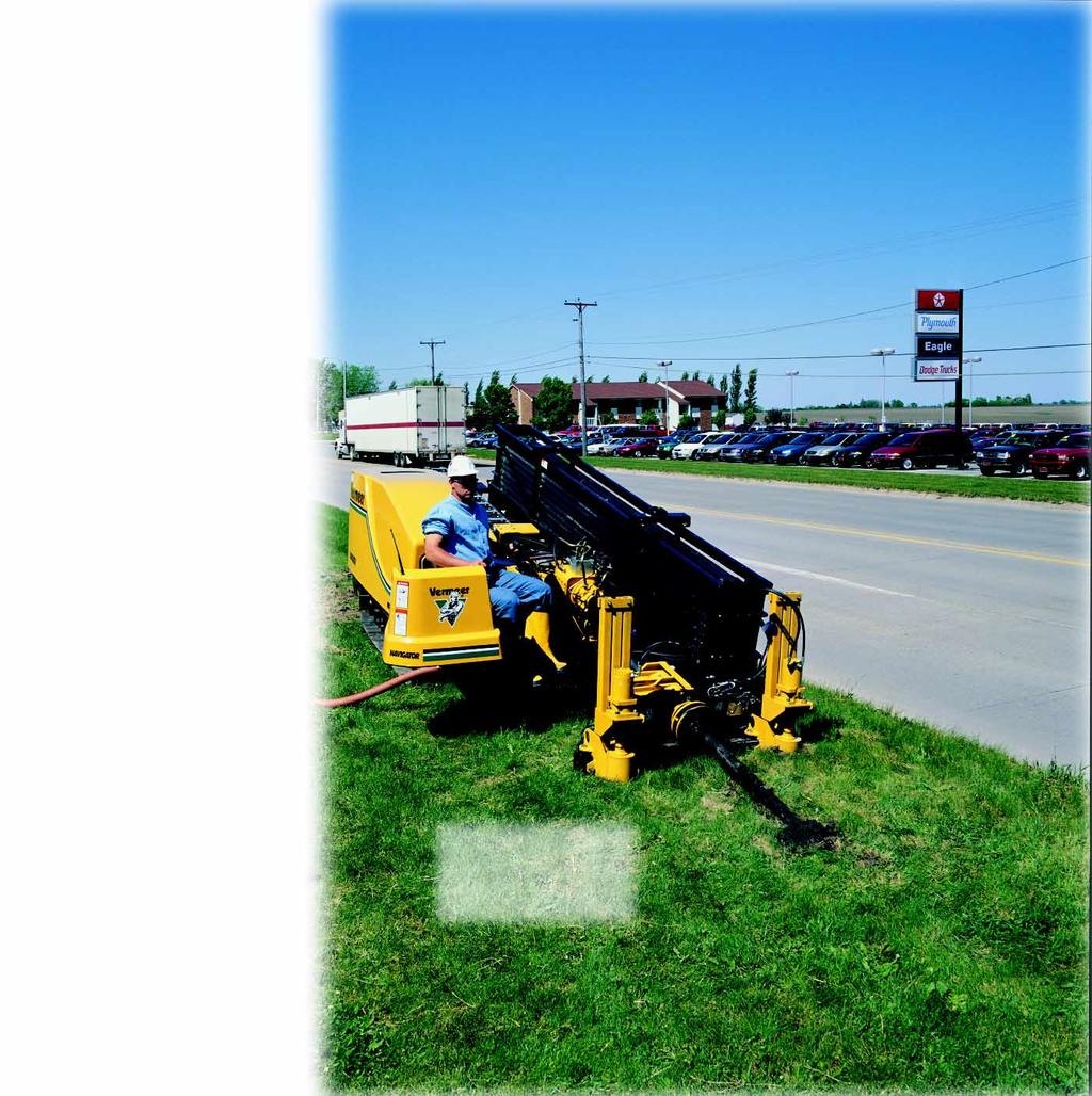 HORIZONTAL DIRECTIONAL DRILLING SYSTEM A productivity-enhancing design makes the D33x44 an efficient machine for multiple applications.