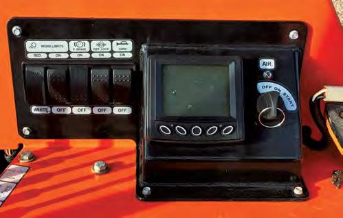 Image B: Intrument Panel INSTRUMENTS AND CONTROLS 1 1A 1B 2 3 4 5 6 7 Instrument Panel Description 1. Work Light Switches 1A. Work Light Main Switch 1B.