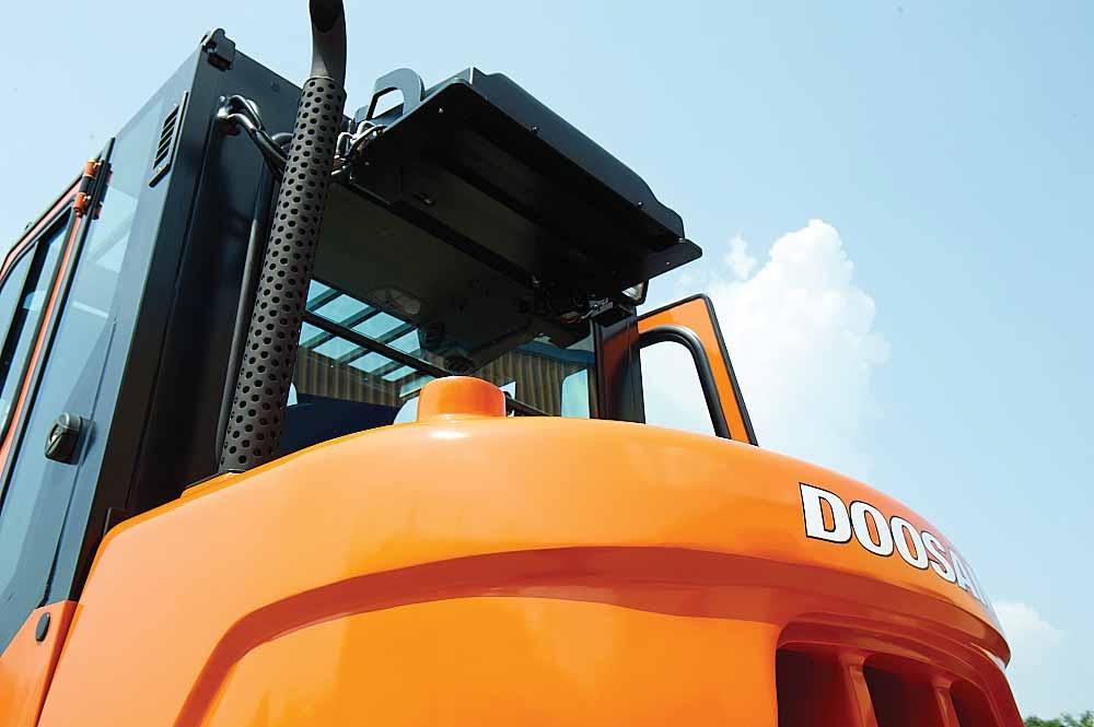 3.8 Kubota's new Interim Tier-4 engine is ready for the strict environmental regulations and designed to provide better durability, quiet operation, and fuel efficiency.