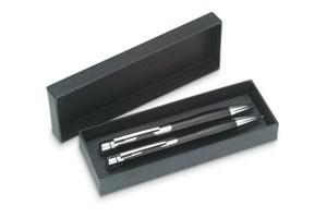 ball pen and pencil in gift box. Black ink. Material: aluminium 9608 5000 Net weight: 0.041 kg Gross weight: 0.