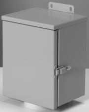 Small inge over oxes Type 3R Galvaneal Steel allmount oxes These NEM 3R rated hinge cover boxes are ideal as wiring and junction boxes.