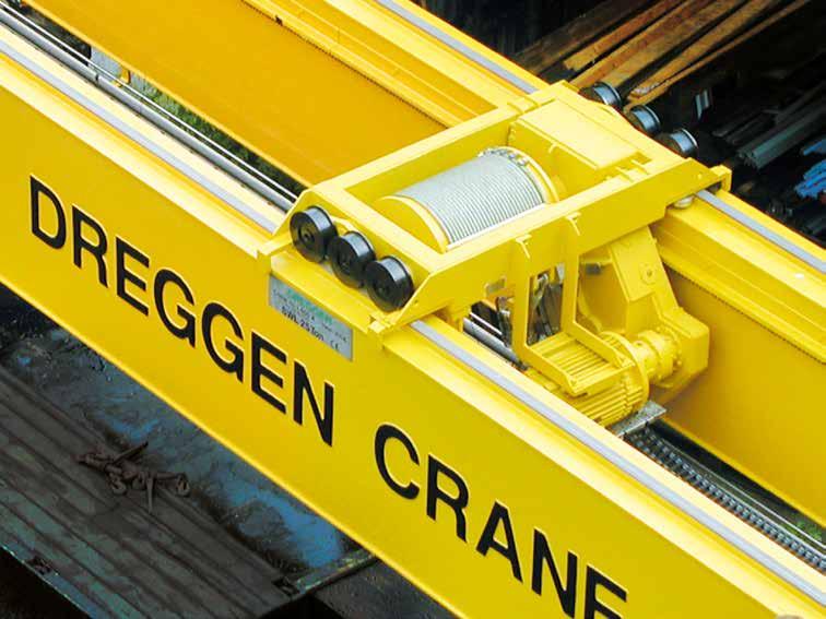 CRANES ENGINE ROOM CRANES PROVISION CRANES Overhead travelling bridge design, capacity of up to SWL 40 t Handling of provision and machinery parts below deck level For support during all kinds of