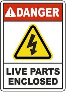Guarding of Live Parts Must enclose or guard electric