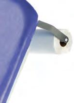 Backrest angle 0 / +80 Footrest angle +10 / 25 Upholstery width 700mm Moulded base and acrylic capped frame