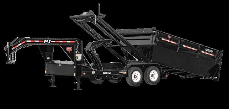 ROLLSTER ROLL-OFF DUMP (DR) Lengths: 14 CHANNEL 6 FRAME 14 2 x 7,000 lbs 6,280 lbs /2,849 kg Rated at 17,500 lbs., this Smittybilt X2O heavy-duty winch features an all-new 6.
