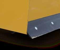 The MK Box Blade features two 3/8 x 6 curved steel cutting edges.